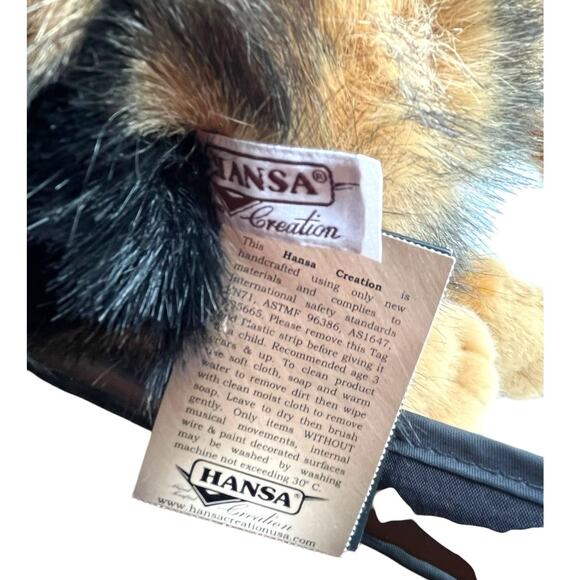 Hansa German Shepherd Dog Animal Stuffed Sitting Soft Realistic NWT FAST SHIP - Picture 10 of 12